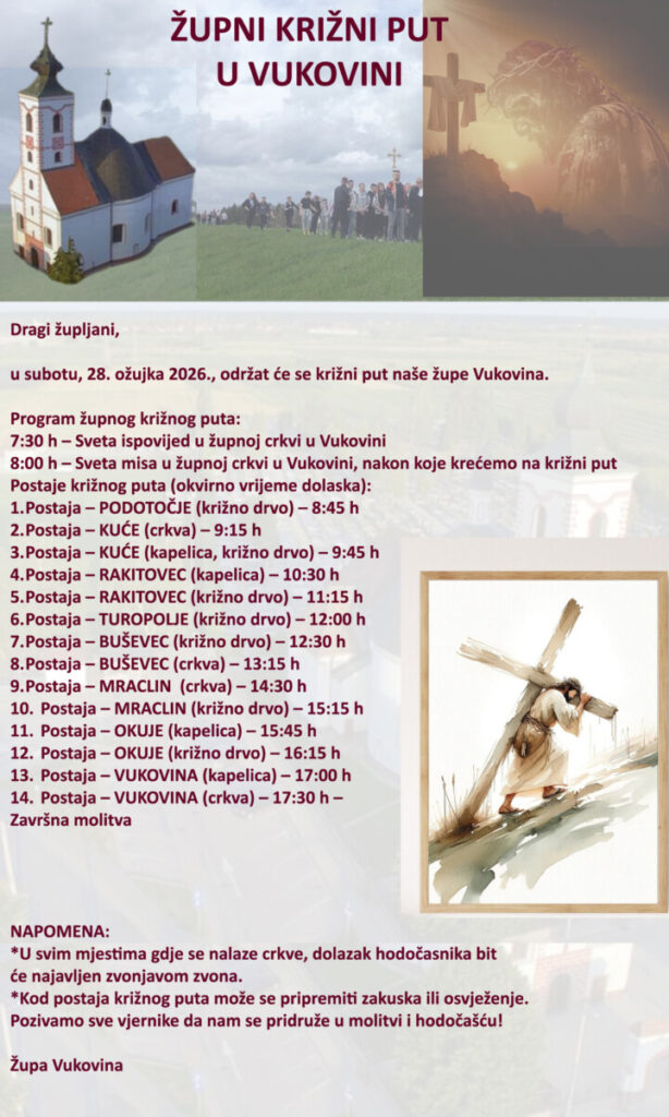Križni put u Vukovini